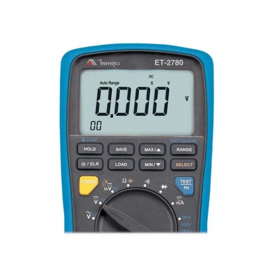 MULTIMETRO DIGITAL MINIPA MEGOMETRO ET-2780 PC 1