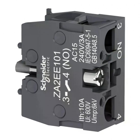 BLOCO DE CONTATO SCHNEIDER XA2E 1NA PC 1