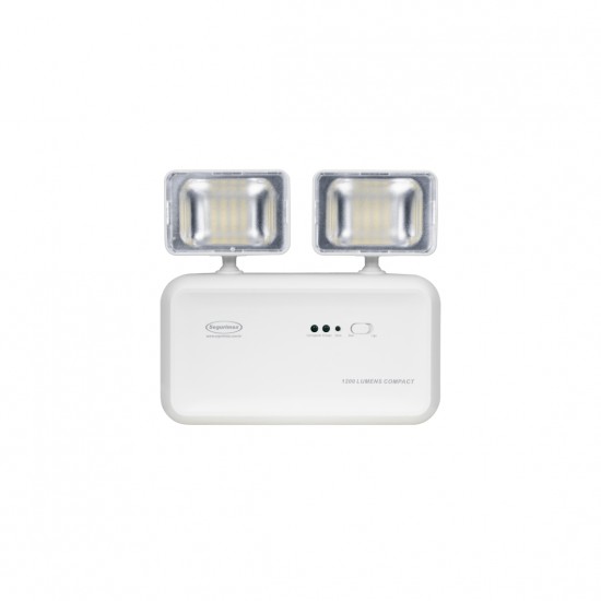 BLOCO ILUM LED SEGURIMAX 1200LMS 4W COMPACTO IP20 UN 1