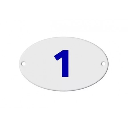 NUMERO RESIDENCIAL OVAL  1 PC 1