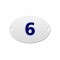 NUMERO RESIDENCIAL OVAL  6/9 PC 1