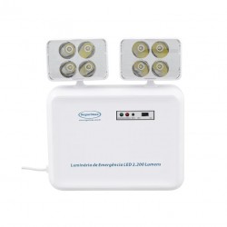 BLOCO ILUM LED SEGURIMAX 2200LMS 2 FAR BIV  UN 1